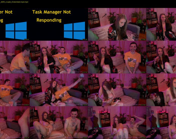 task_manager — 64 minute Chaturbate couple cam video, 720p, Apr 11, 2021