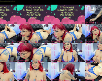 pyrowayne — 78 minute Chaturbate female cam video, 1080p, Aug 19, 2021