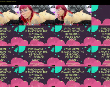 pyrowayne — 17 minute Chaturbate female cam video, 1080p, Aug 22, 2021